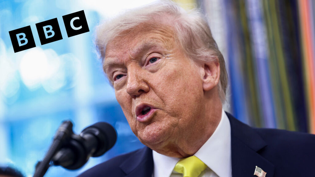 Trump paditë BBC-në me 1 miliard dollar