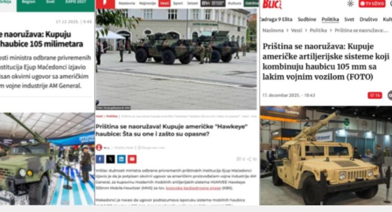 Investimet e Kosovës në mbrojtje shkaktojnë reagime alarmiste në Serbi