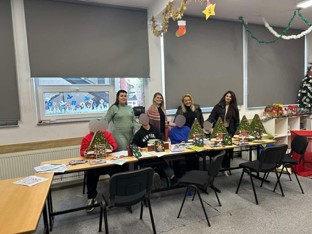 Gjest human nga të burgosurat e QKF-së në Lipjan për nxënësit me nevoja të veçanta