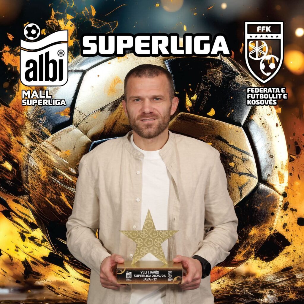Armend Thaqi shpallet “Ylli i Javës” në Superligën e Kosovës
