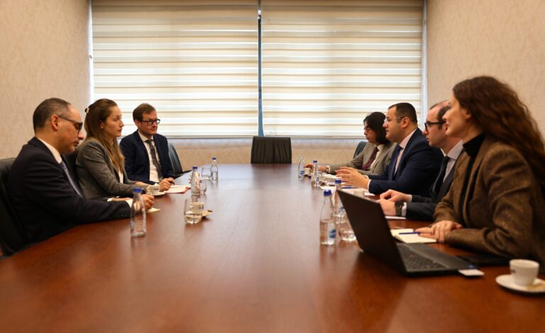 Guvernatori Ismaili diskuton reformat financiare dhe Kartonin e Gjelbër me ambasadat