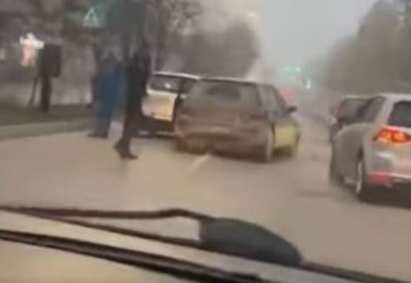 Aksident në lagjen Aktash të Prishtinës, një person i lënduar