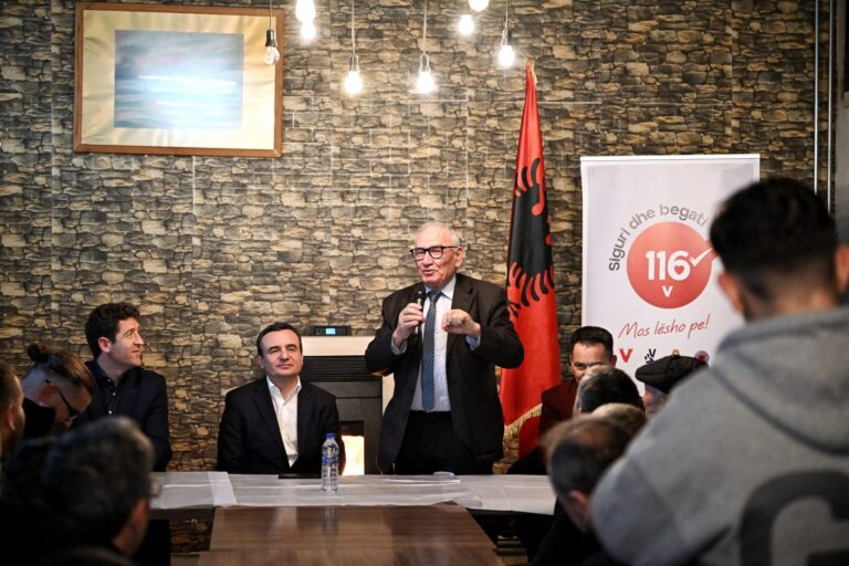 Kurti mbështet Gani Krasniqin në tre fshatra të Malishevës