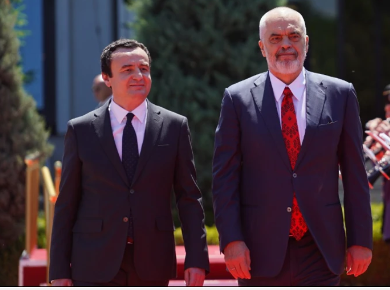 Edi Rama uron Albin Kurtin për fitoren në zgjedhje dhe thekson marrëdhëniet vëllazërore
