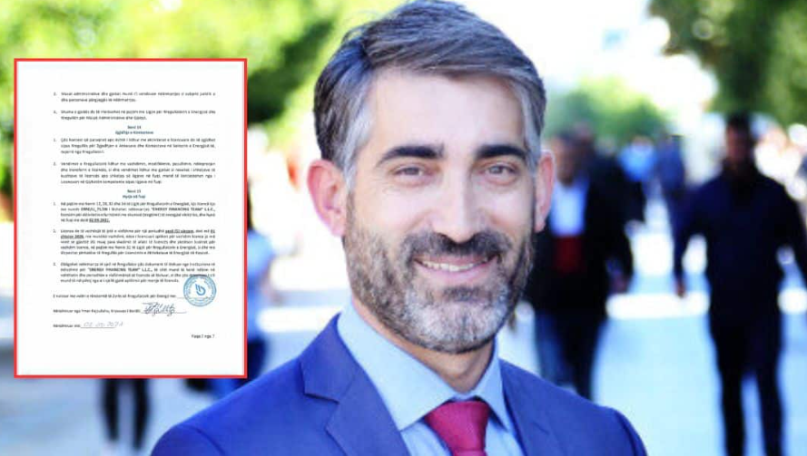 Asamblisti Berat Lahu publikon dokumentin që tregon licencimin e kompanisë EFT