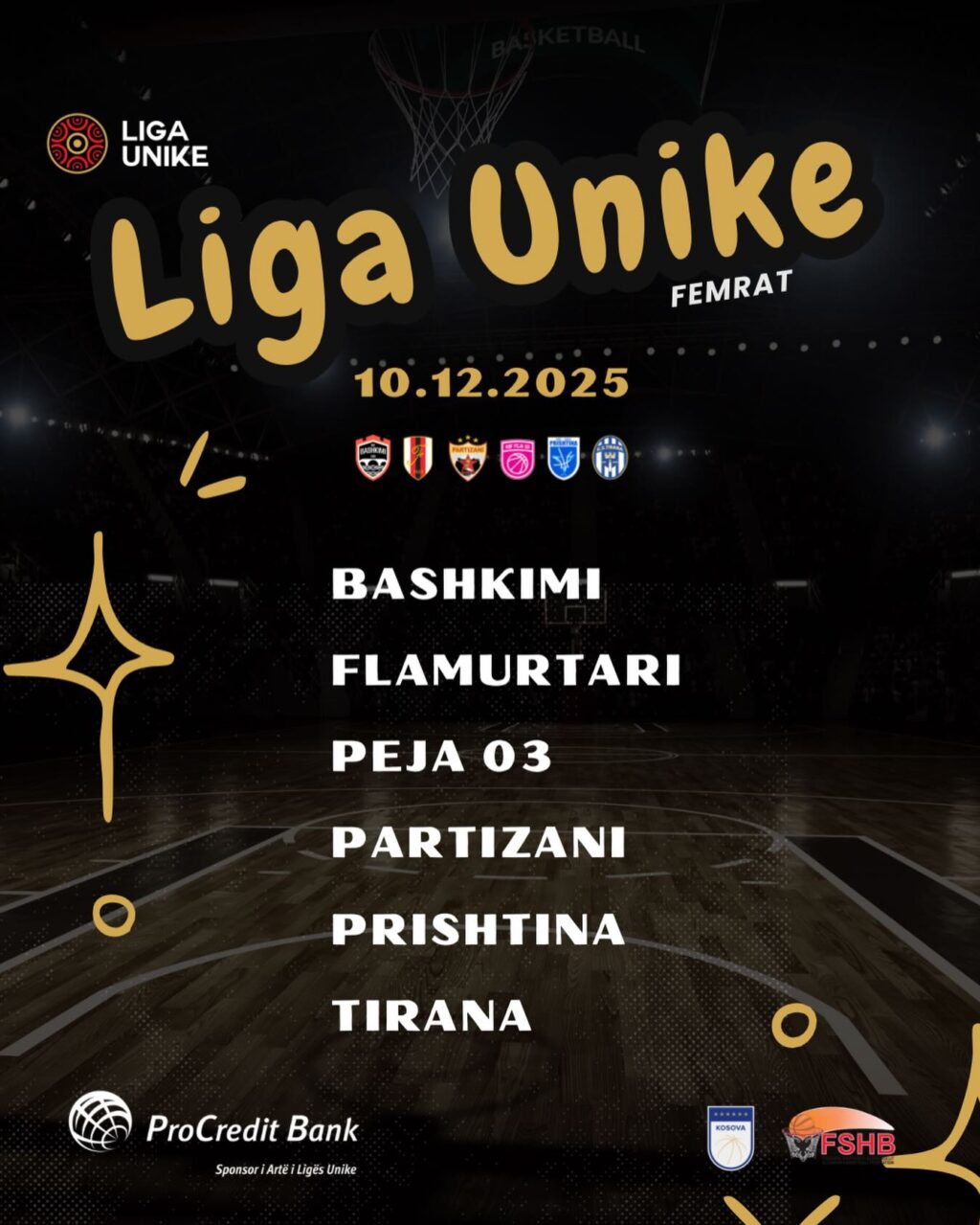 Fillon Liga Unike e Femrave