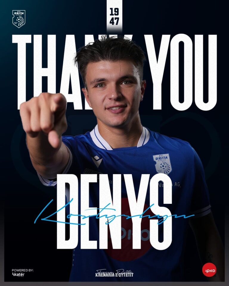 Drita ndahet me mesfushorin ukrainas Denys Kostyshyn