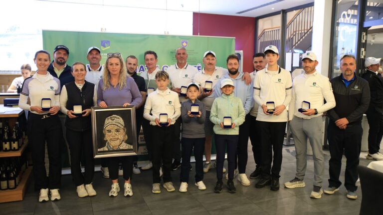 Federata e Golfit e Kosovës nderon Annika Sörenstam në Kampionatin 2025