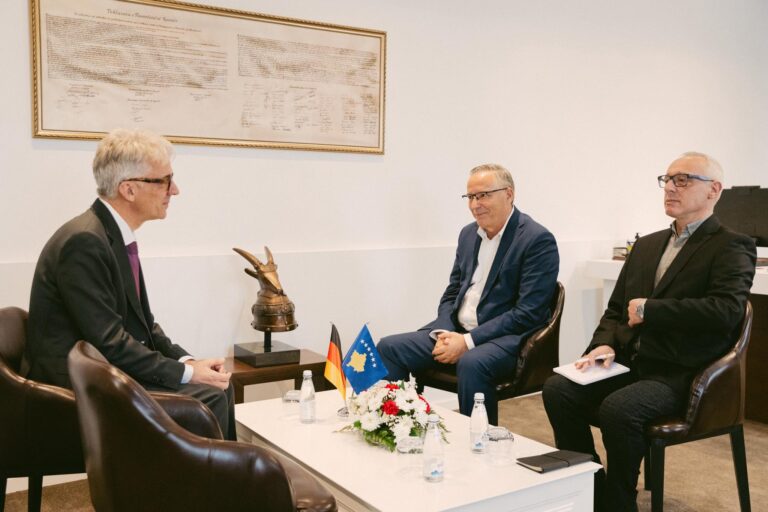 Hamza mirëpret ambasadorit e ri gjerman: Kosova ka vetëm një drejtim përpara: rrugën euroatlantike