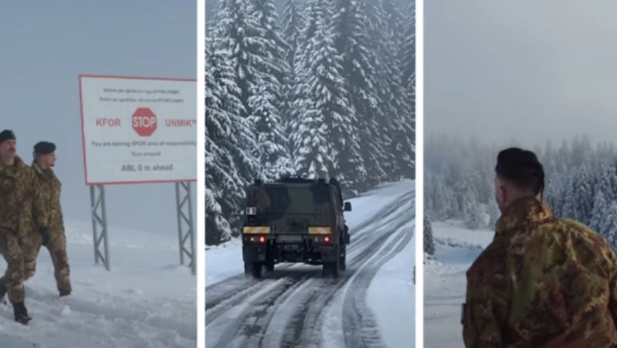 Ushtarët Italianë të KFOR-it Vazhdojnë Patrullimet në Kosovë