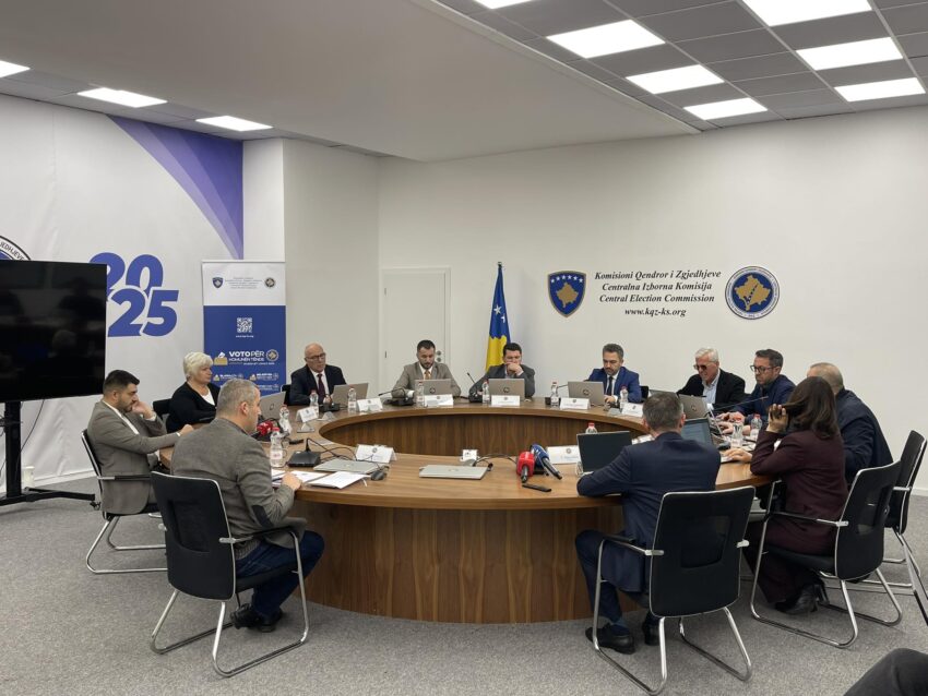 KQZ mblidhet nga ora 18:00, bëhet tërheqja e shortit për renditjen e partive në fletëvotime