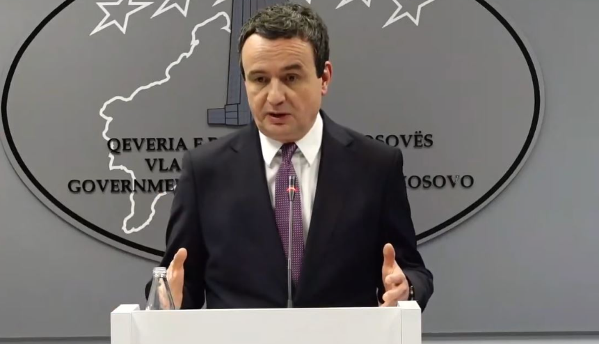 Kurti: Qeveria s’ka të drejtë ta shpallë Listën Serbe organizatë terroriste