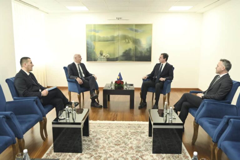 Kryeministri Kurti takoi Sekretarin e Përgjithshëm të Këshillit për Bashkëpunim Rajonal (RCC), Amer Kapetanović