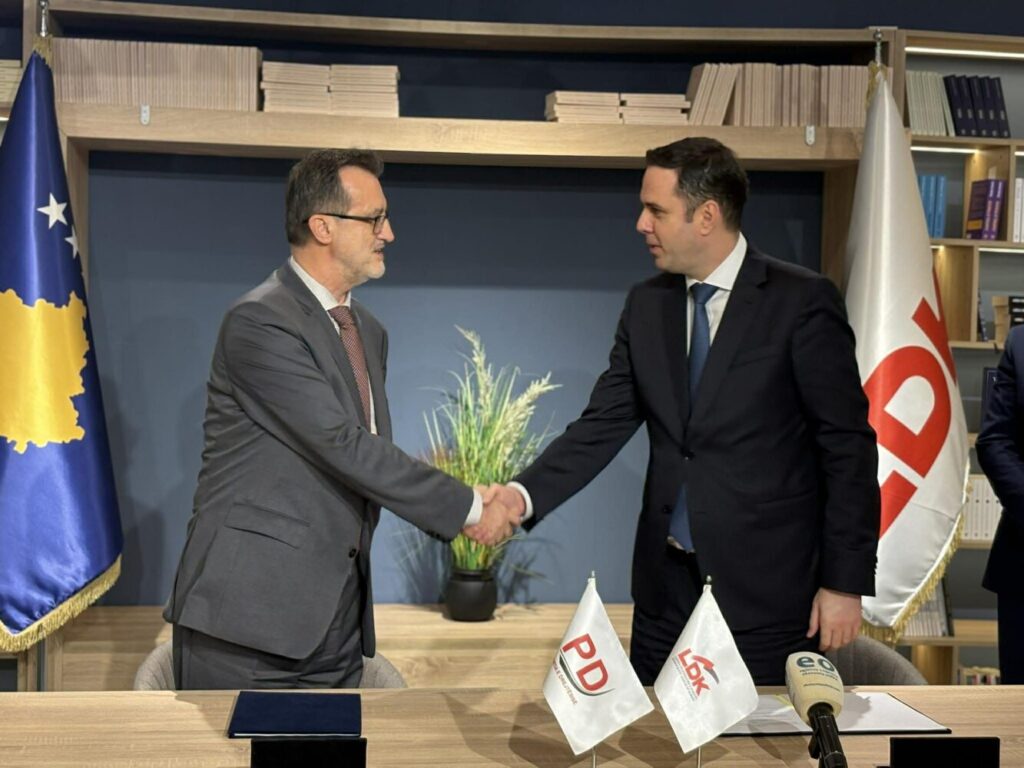 LDK nënshkruan koalicion parazgjedhor me Partinë e Drejtësisë
