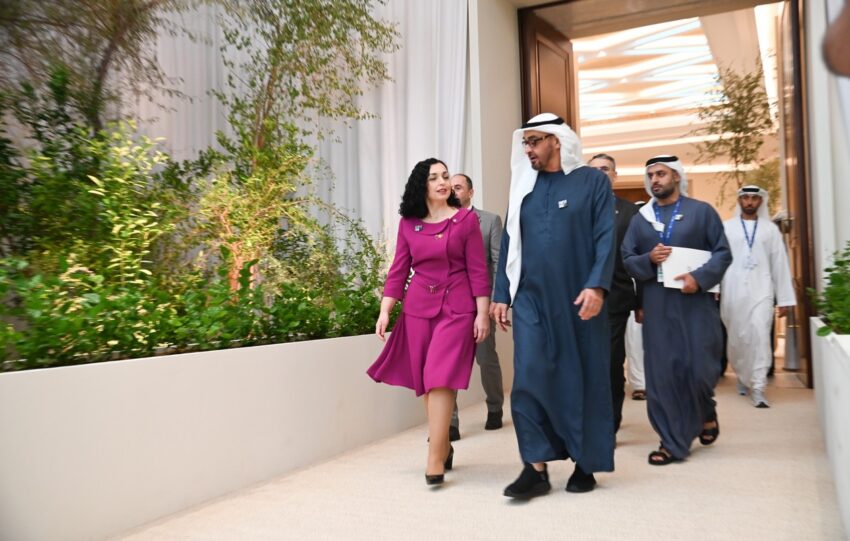 Osmani uron presidentin e Emirateve: Kosova pret me padurim punën që kemi përpara