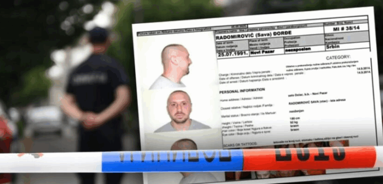 Raportohet se është arrestuar Radomiroviq, i arratisuri nga burgu i Mitrovicës së Veriut