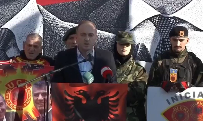 Protestë masive në Shkup për ish-krerët e UÇK-së