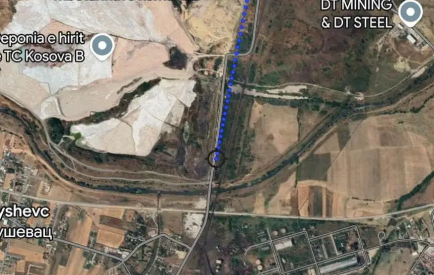 KEK hap përkohësisht për qarkullim rrugën Vodiçë – Dardhishtë për shkak të vërshimeve