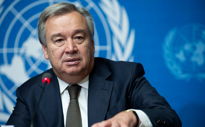 Sekretari i Përgjithshëm i OKB-së anulon udhëtimin për në Davos