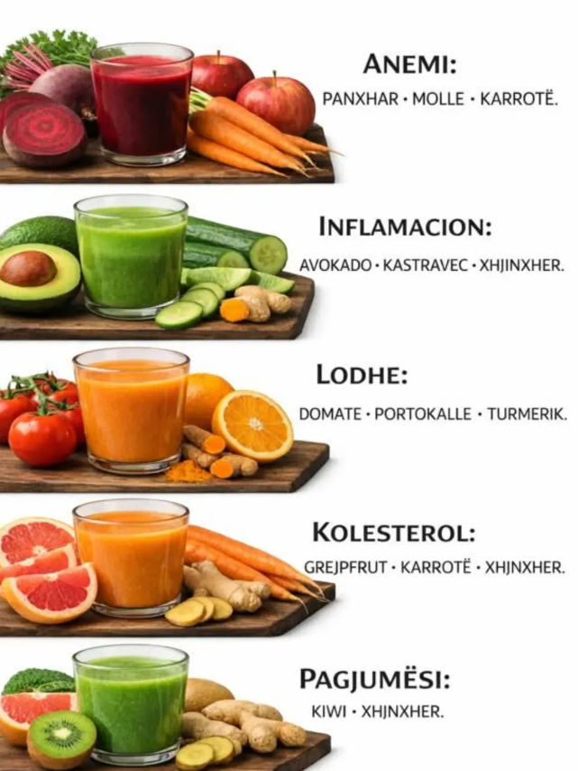 🥤 Lëngje Natyrale për Shëndet më të Mirë 🌿