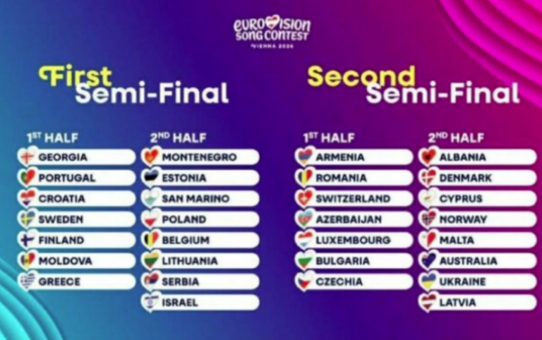 Shqipëria performon në natën e dytë gjysmëfinale të Eurovision 2026