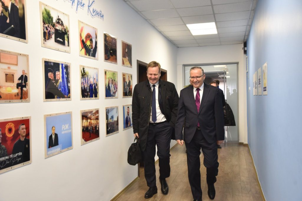 Hamza takohet me Sorensen, thekson rëndësinë e stabilitetit institucional dhe integrimit evropian