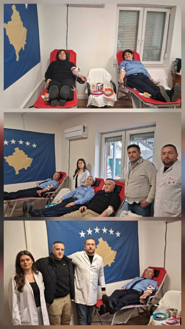 Policia në Veri organizon aksion humanitar për dhurim gjaku