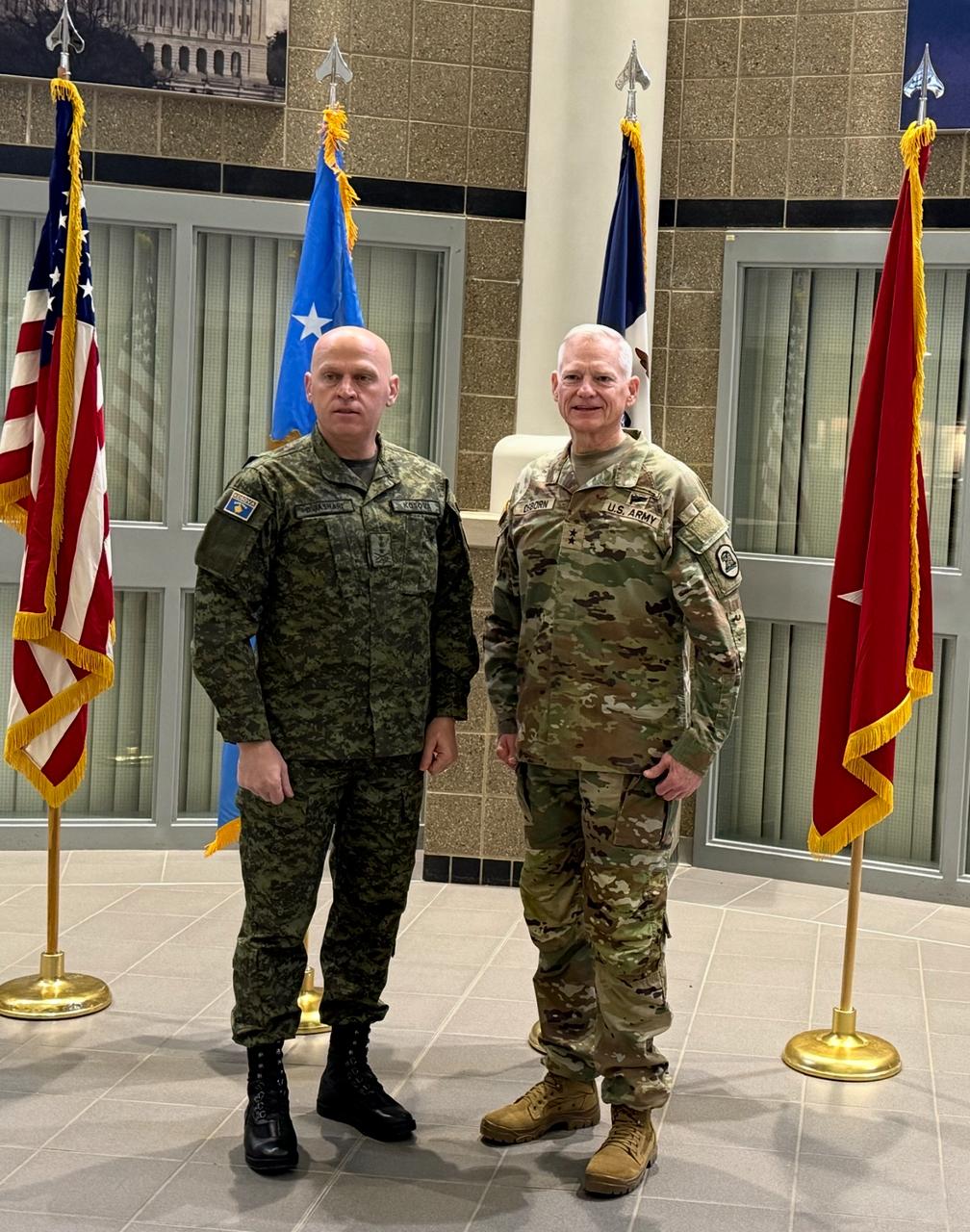 Komandanti i FSK-së në vizitë zyrtare në Iowa të SHBA-së