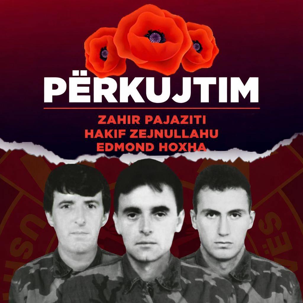 Hamza nderon Pajazitin, Zejnullahun dhe Hoxhën për sakrificën e tyre