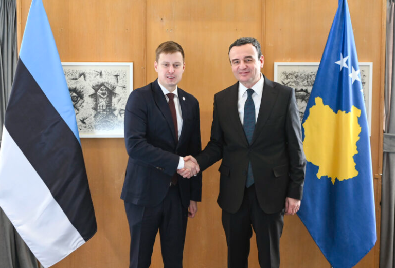 Kurti takohet me Ministrin e Ekonomisë së Estonisë për bashkëpunim digjital dhe energjetik