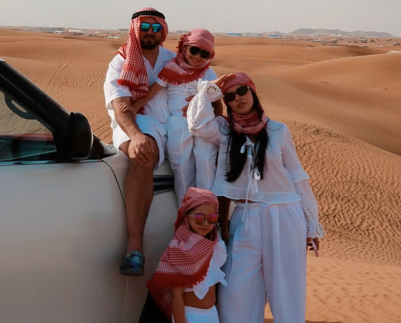 Gjiko dhe Elita në pushime familjare në Dubai 🌴