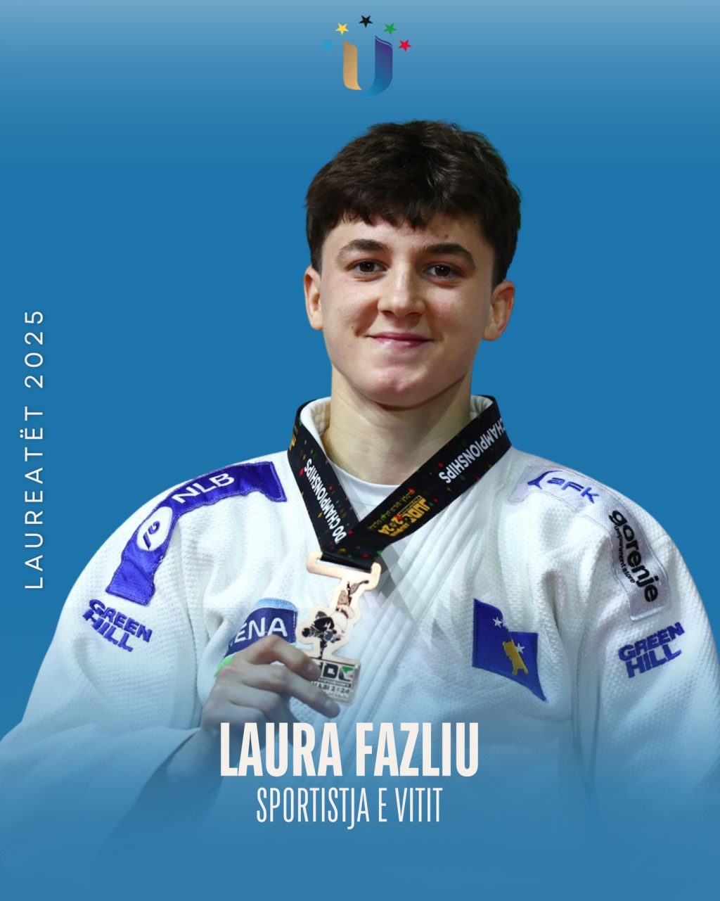 Laura Fazliu shpallet Sportistja e Vitit pas suksesit në Lojërat Universitare Botërore