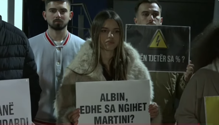 Rinia Demokratike e Kosovës zhvillon aksion para Qeverisë, kritika për faturat e larta të energjisë