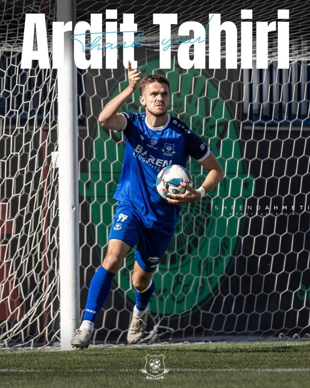 Ardit Tahiri transferohet te Kolos Kovalivka, Llapi ruan 25% të kartonit