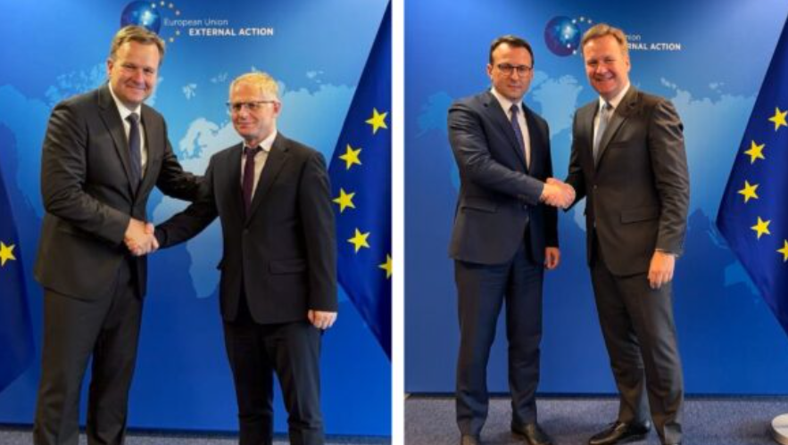 Delegacioni i Beogradit arrin në Bruksel për raund të ri dialogu