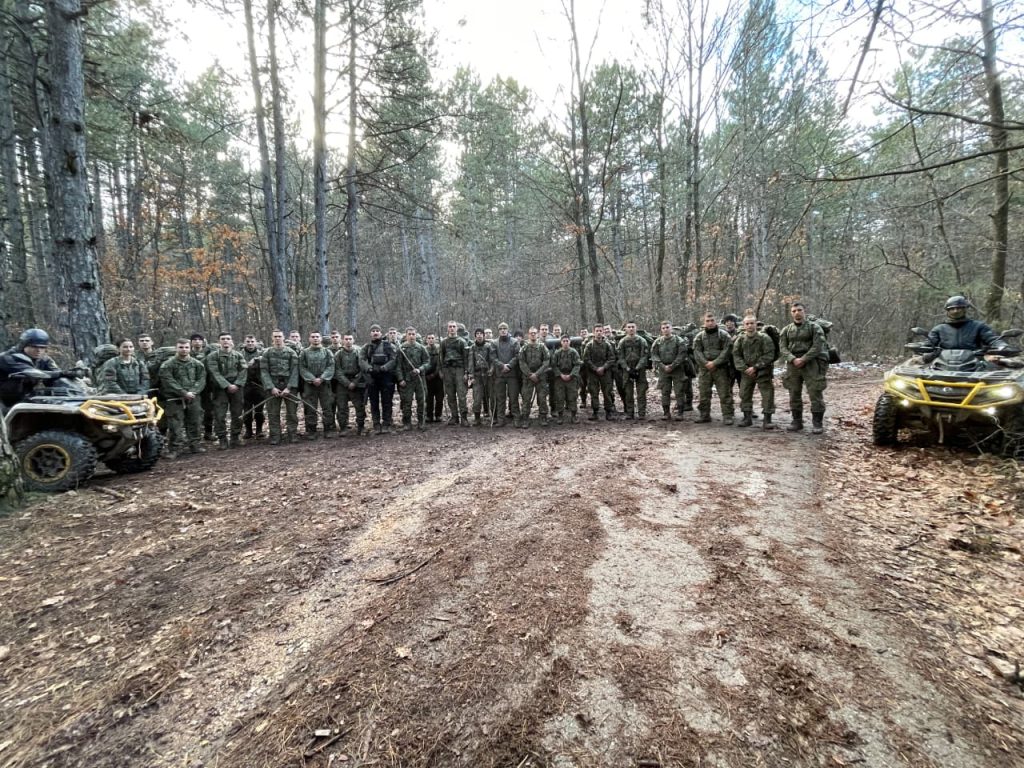 Garda Kombëtare trajnon kadetët për mbijetesë në kushte të vështira dimërore