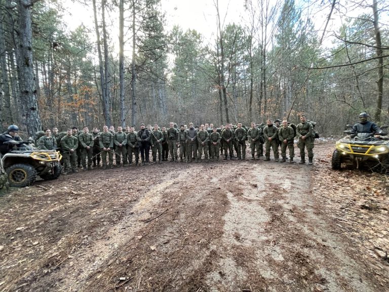 Garda Kombëtare trajnon kadetët për mbijetesë në kushte të vështira dimërore