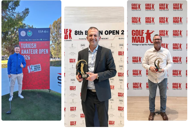 Golfistët e Kosovës shkëlqejnë në turneun “Balkan Open 2026” në Turqi