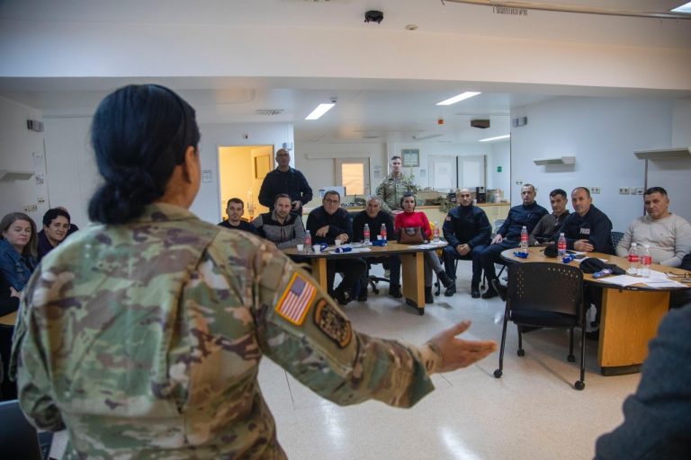 KFOR dhe Policia e Kosovës zhvillojnë trajnim të përbashkët mjekësor taktiko-luftarak