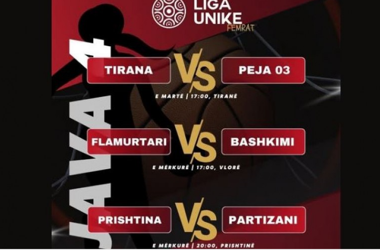 Xhiroja e katërt e Ligës Unike të Femrave sjell përballje të forta