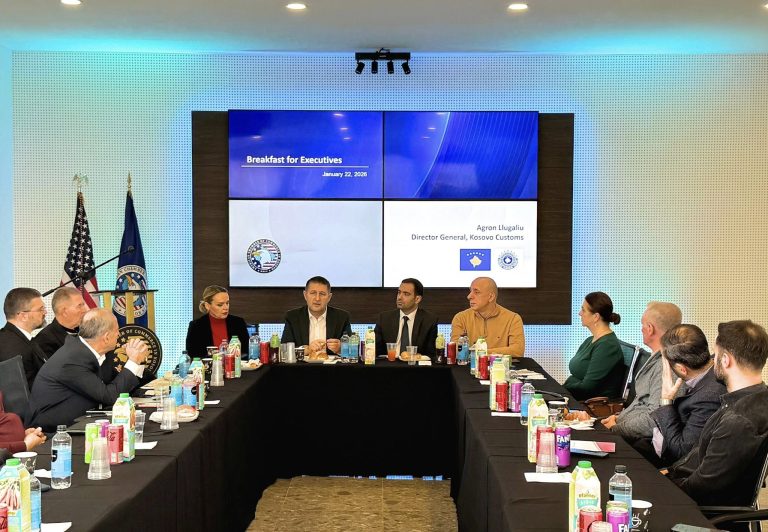 Oda Amerikane diskuton me Doganën e Kosovës planin e punës për 2026 dhe fuqizimin e bashkëpunimit