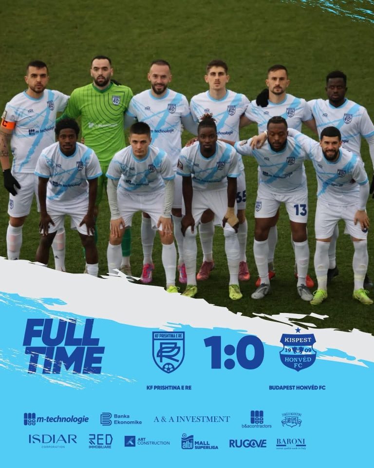 Prishtina e Re fiton 1-0 ndaj Budapest Honvéd në miqësore