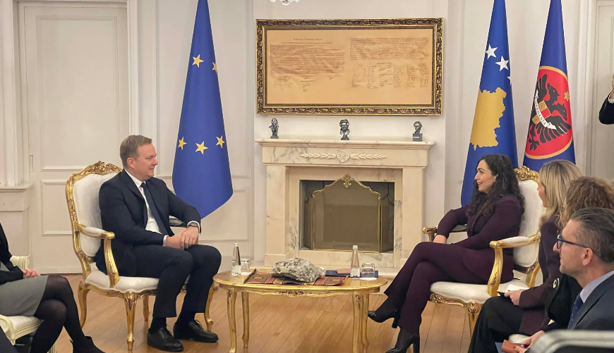 Peter Sorensen viziton Kosovën