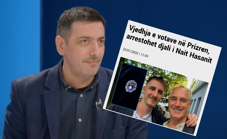 Valon Syla ironizon arrestimin e djalit të kandidatit të PDK-së: “Serbia ia vodhi votat”