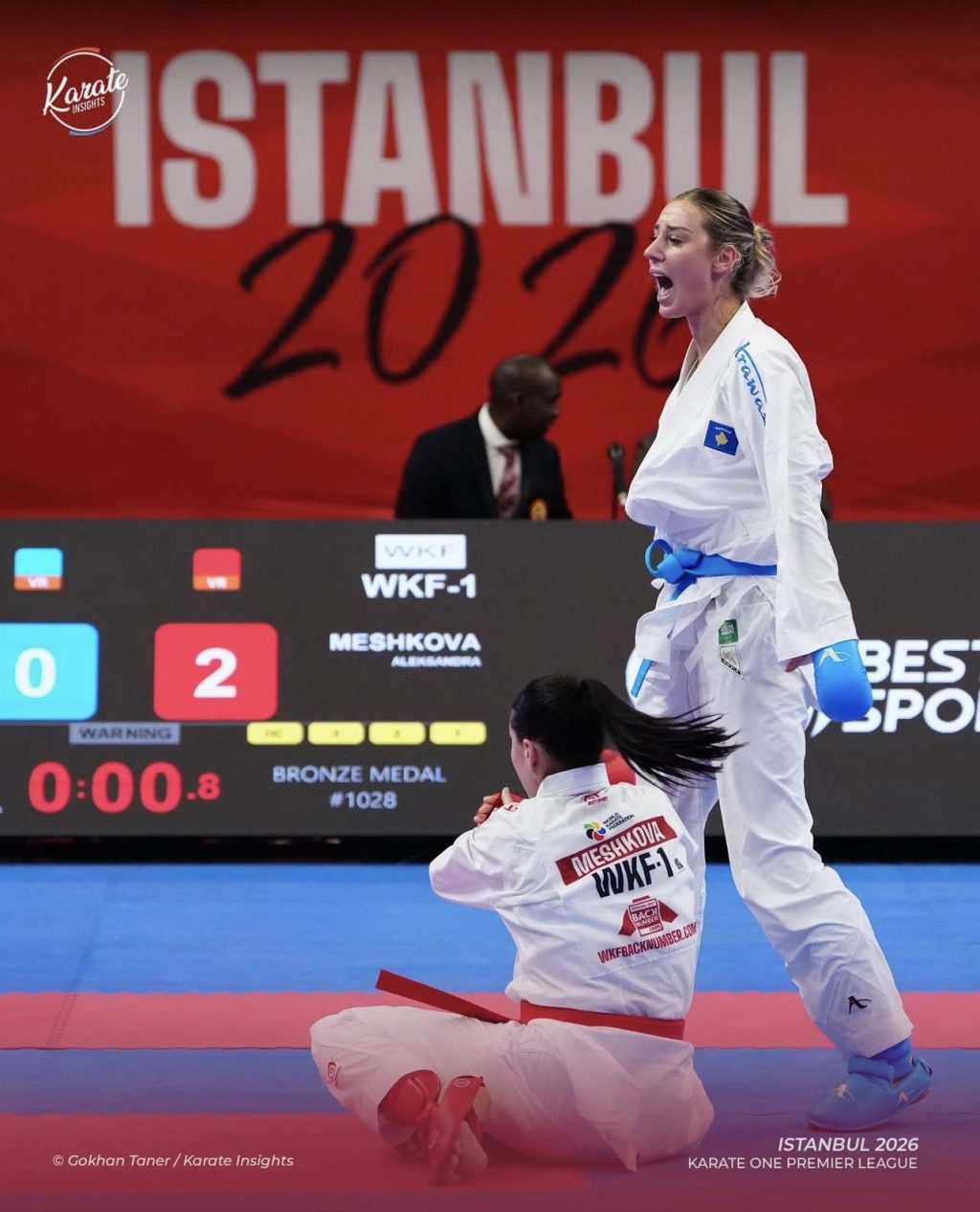 🇽🇰 Vlera Qerimi e 5-ta në Premier League në Stamboll