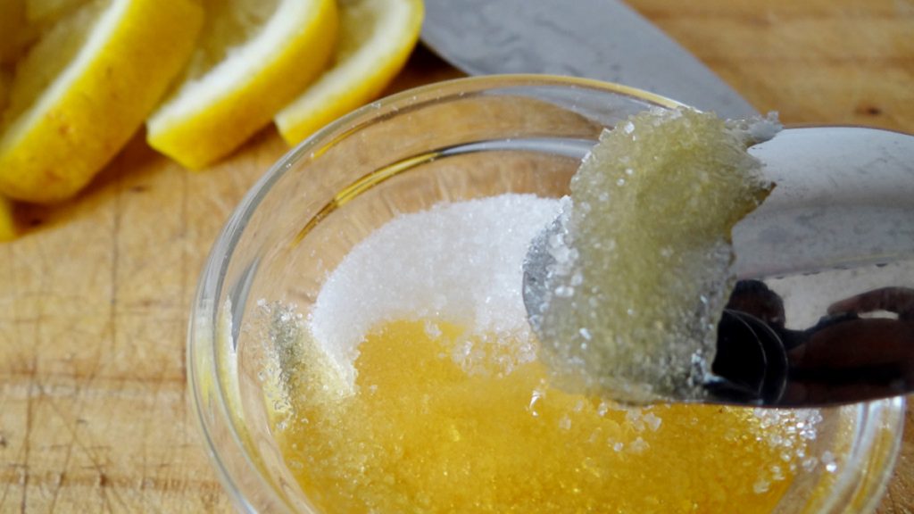 Trajtime Natyrale për Lëkurën: Limon 🍋 & Sheqer 🧴