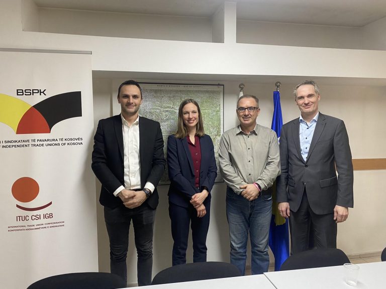 Hykolli takon delegacionin gjerman, theksohet rëndësia e dialogut social