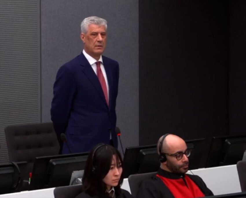 Prokuroria publikon përgjime në rastin ndaj Thaçit