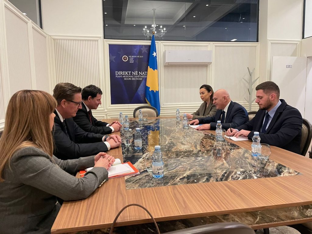 Gjini pret përfaqësuesin slloven për Ballkanin Perëndimor