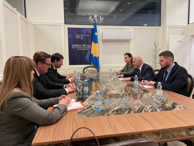 Gjini pret përfaqësuesin slloven për Ballkanin Perëndimor